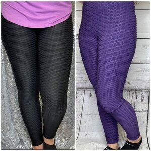 Viral Scrunchie Textured Leggings